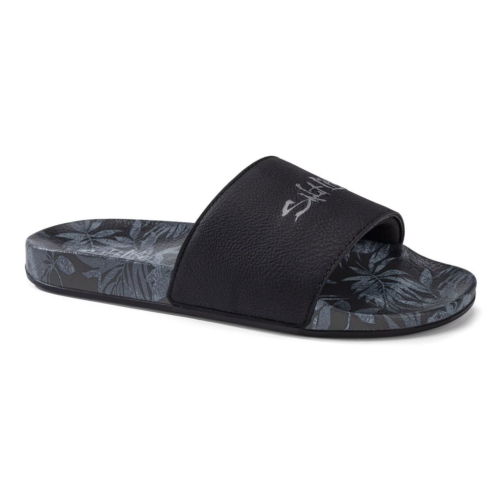 Salt Life Men's Slides Size 12 Black